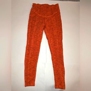 Free People Hybrid Yoga Leggings in Lipstick Size XS extra small EUC